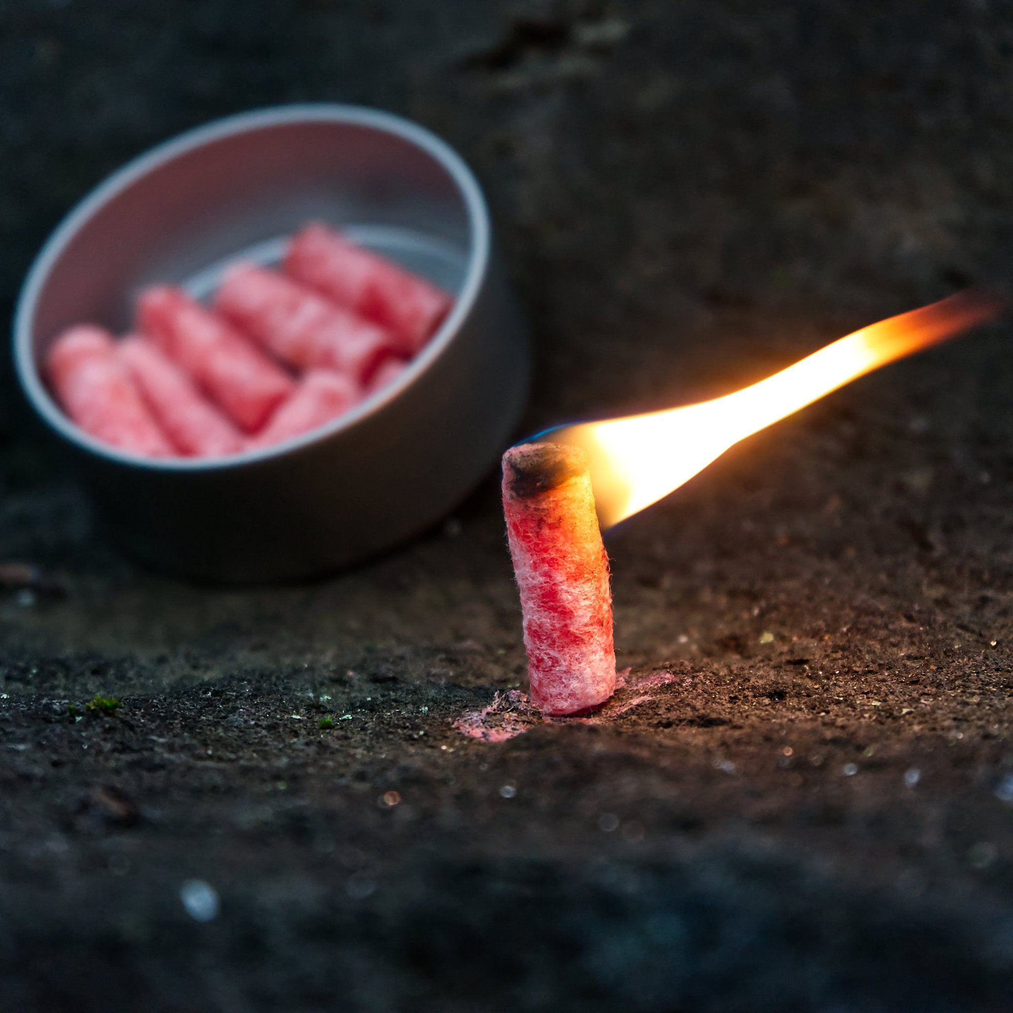 CampFeuer Feuerstahl kit amnar cu aprinzător ceară