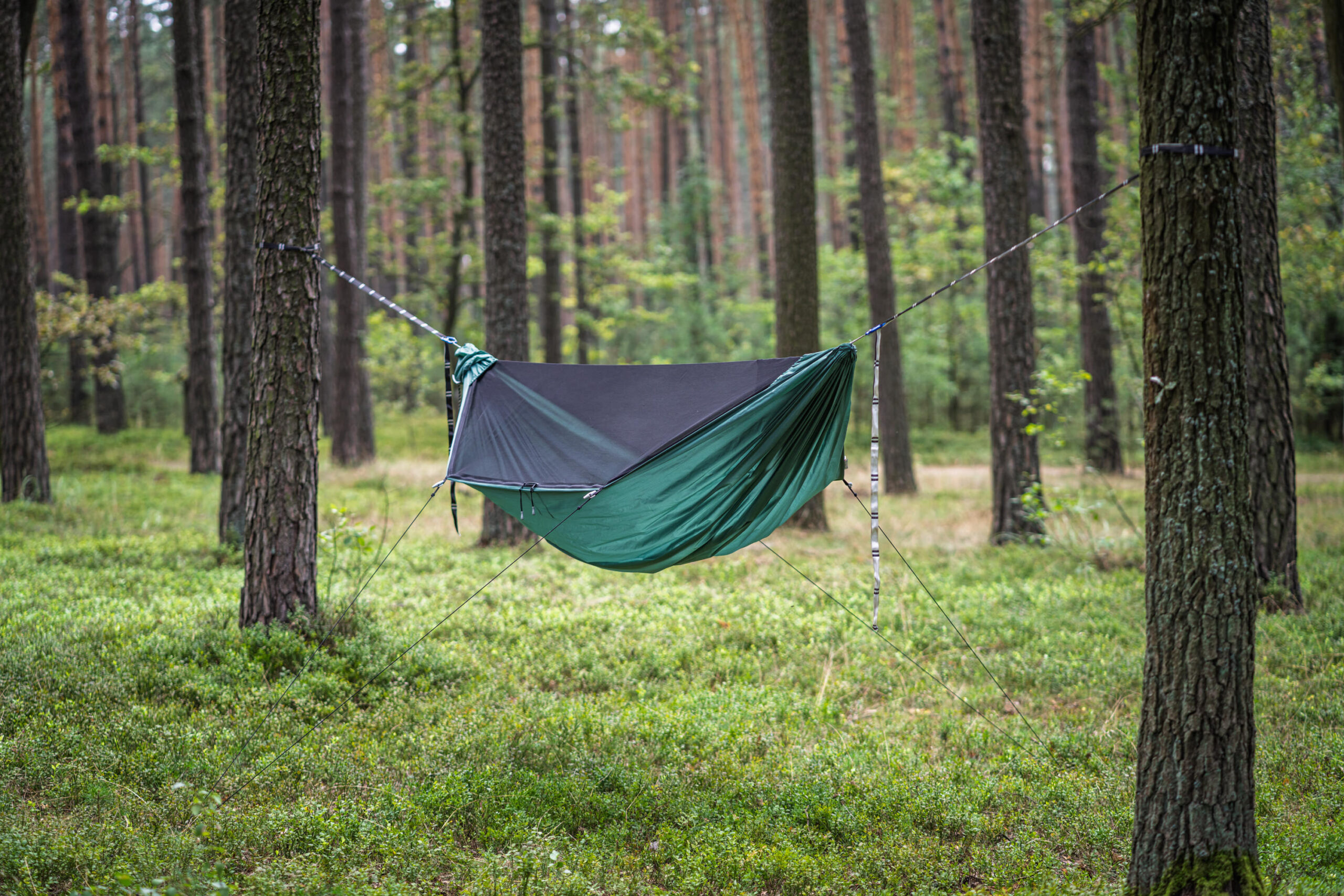 Lesovik DRAKA Silver Pine hamac cu plasă 250 kg