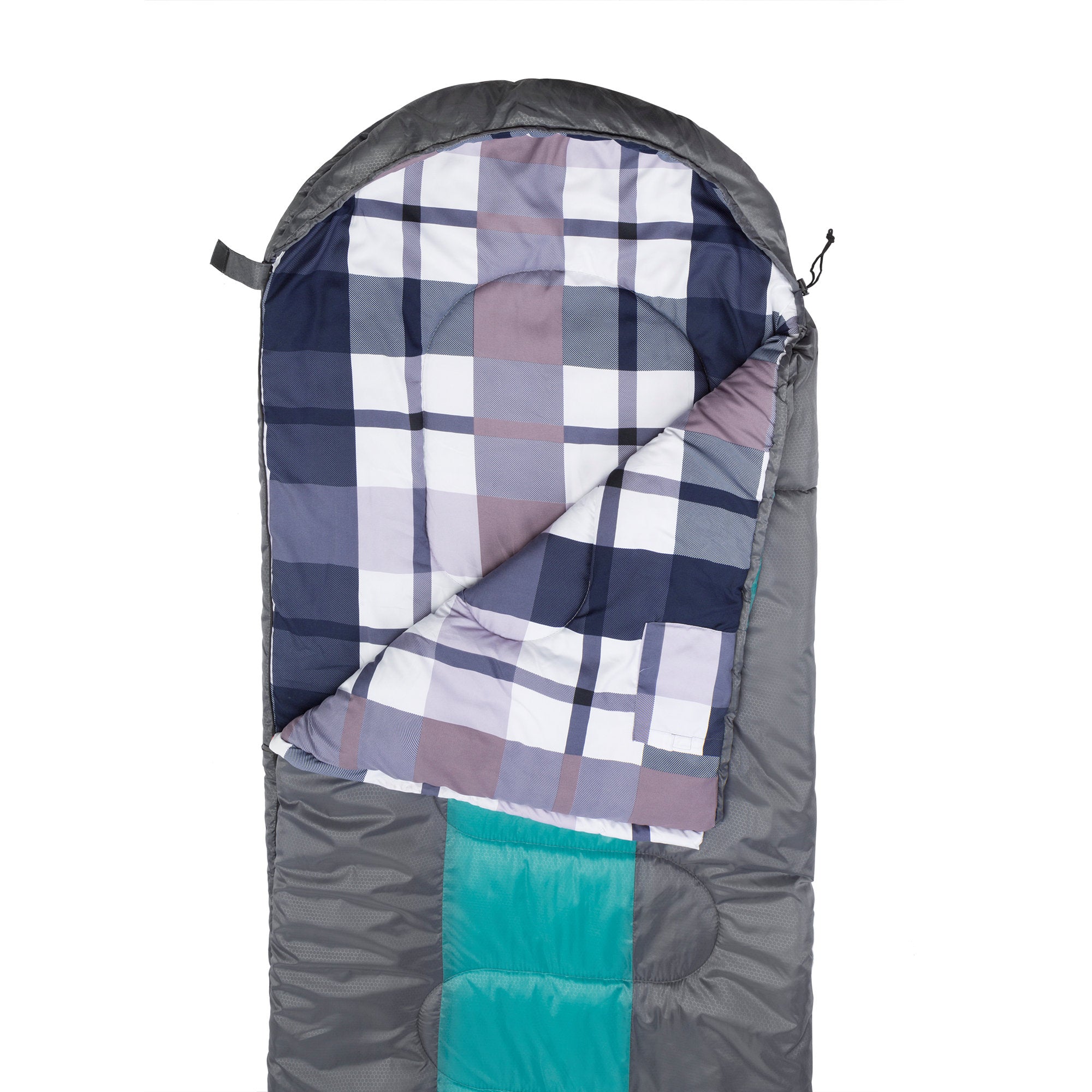 CampFeuer sac dormit pătură 220x85 gri petrol