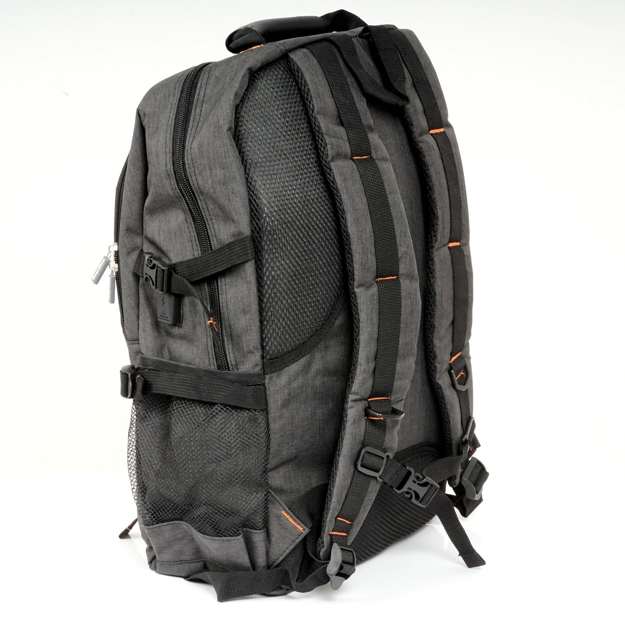 CampFeuer rucsac laptop 17 inch USB negru 19L