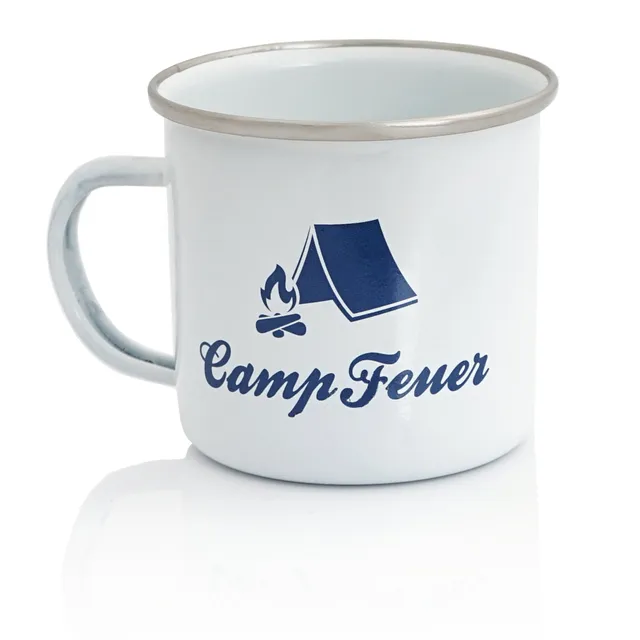 CampFeuer cana emailata 350 ml camping 1 bucata