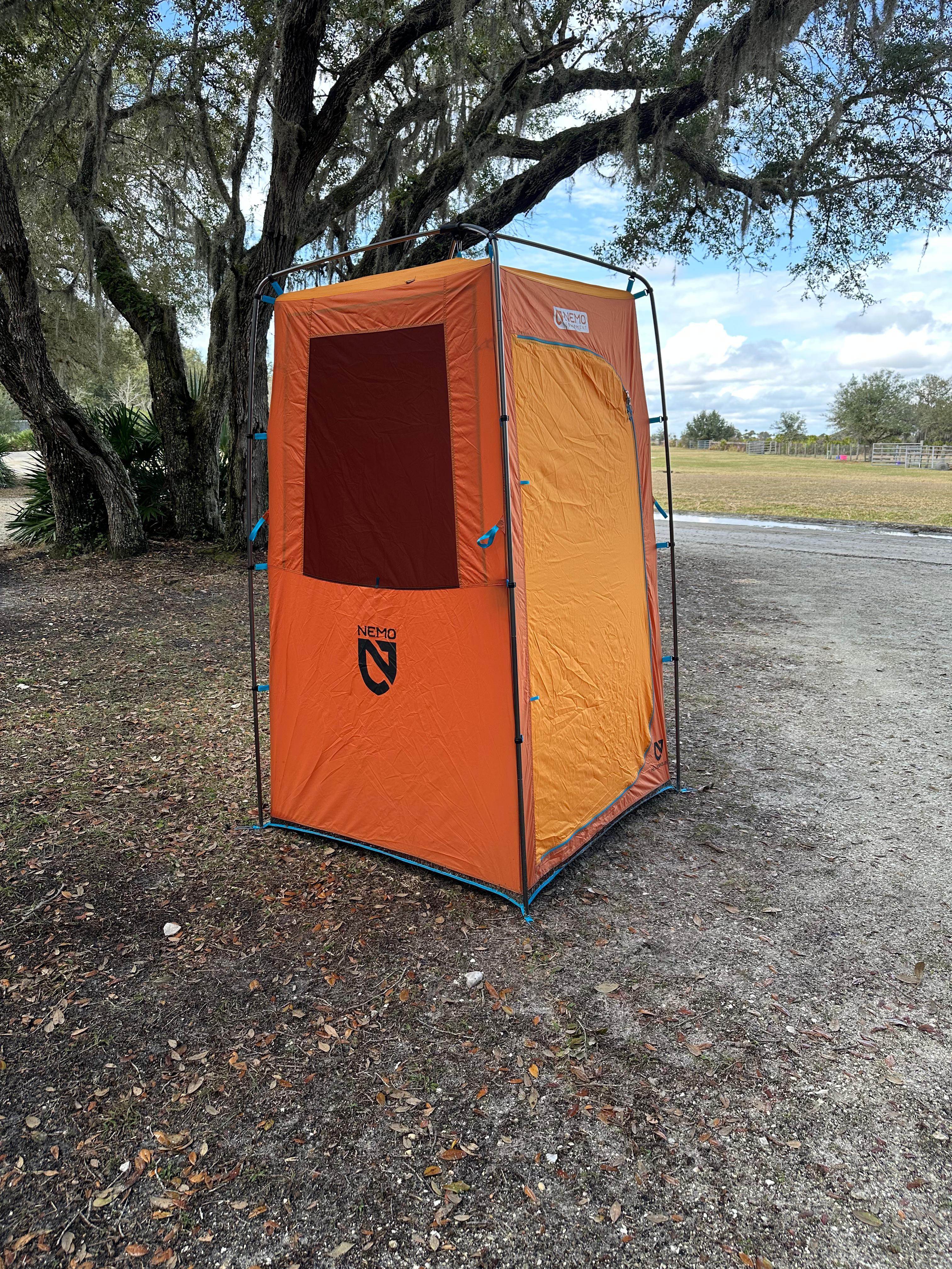 Nemo Heliopolis cort dus camping cabina privata decupare