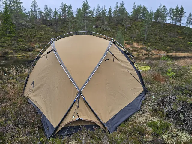 Nortent Vern 1 PC cort 1 persoană Oak Brown