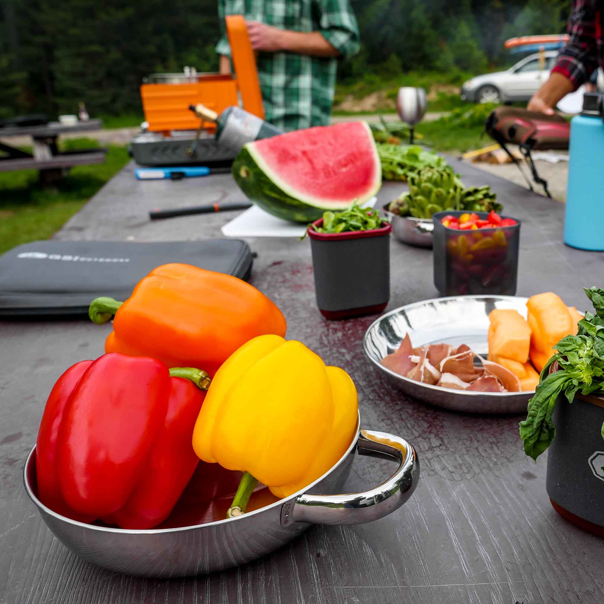 GSI Outdoors Glacier Stainless Bowl bol inox cu maner
