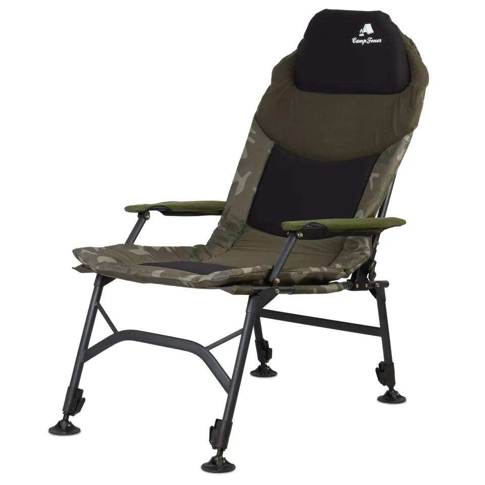 CampFeuer Scaun pescuit camuflaj oliv 150kg