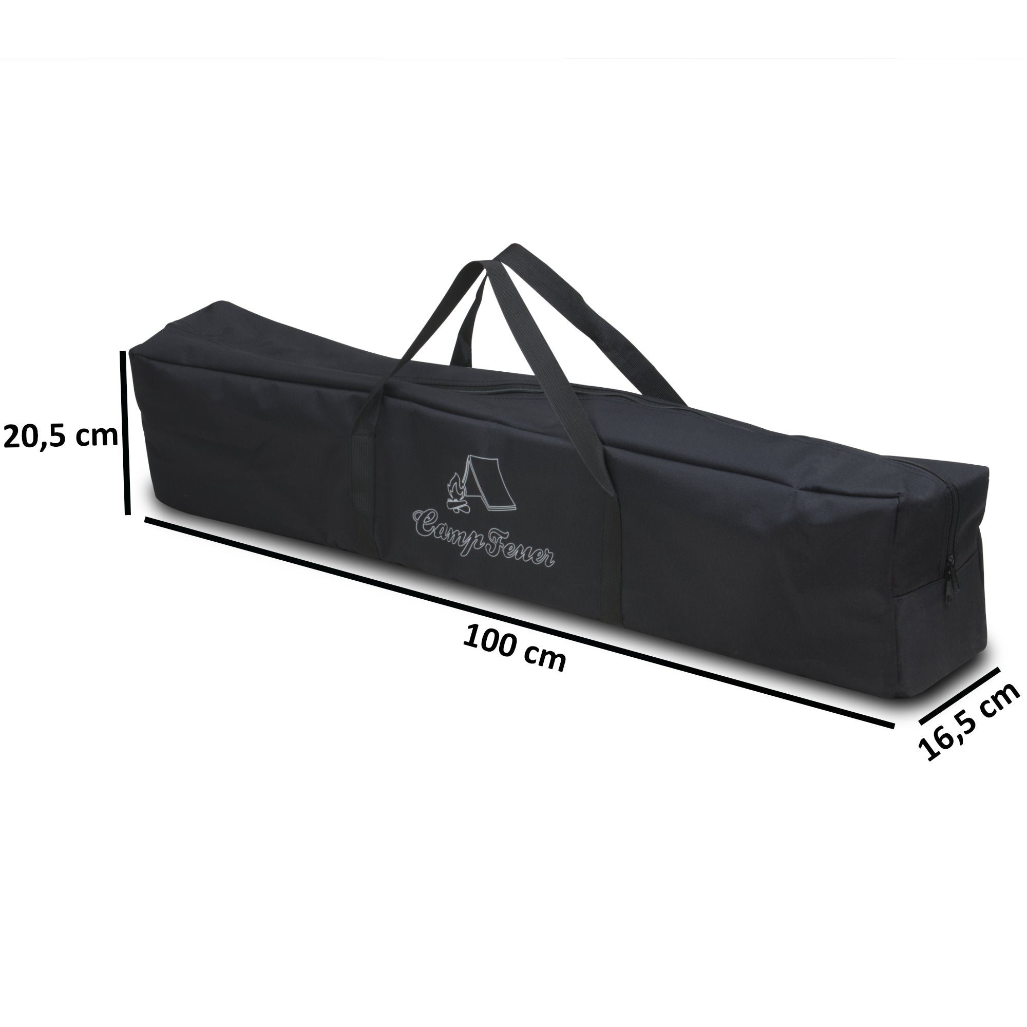 CampFeuer masă camping bambus pliabilă 100x65 cm 50 kg