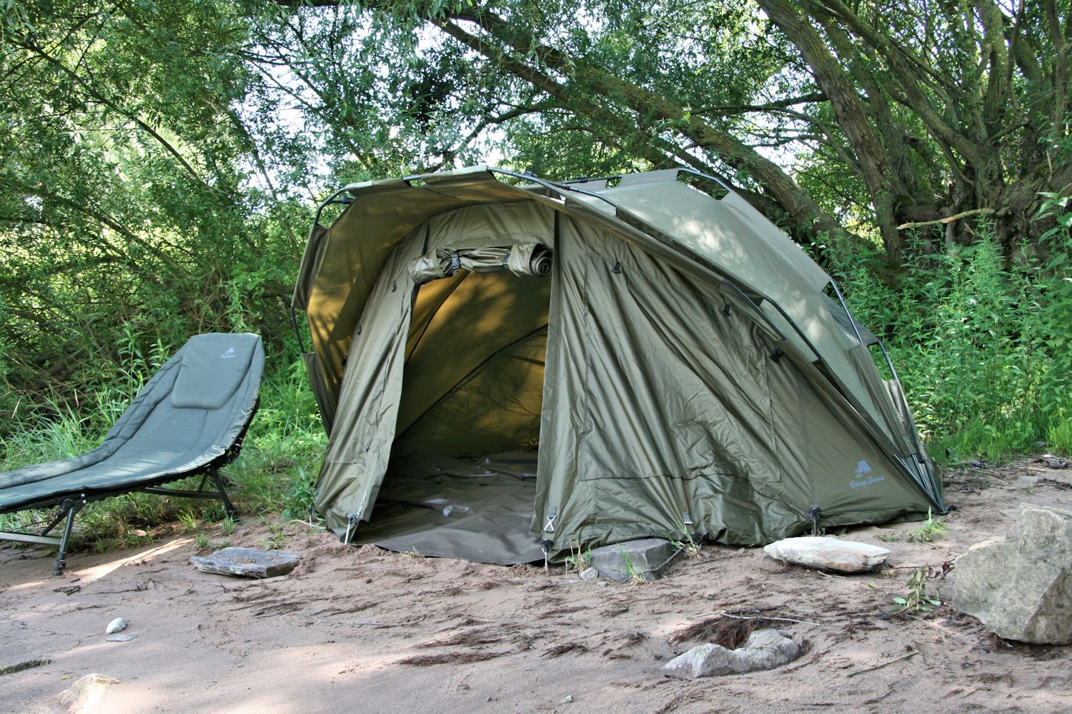 CampFeuer Hurricane cort pescuit 2 persoane impermeabil 10000 mm