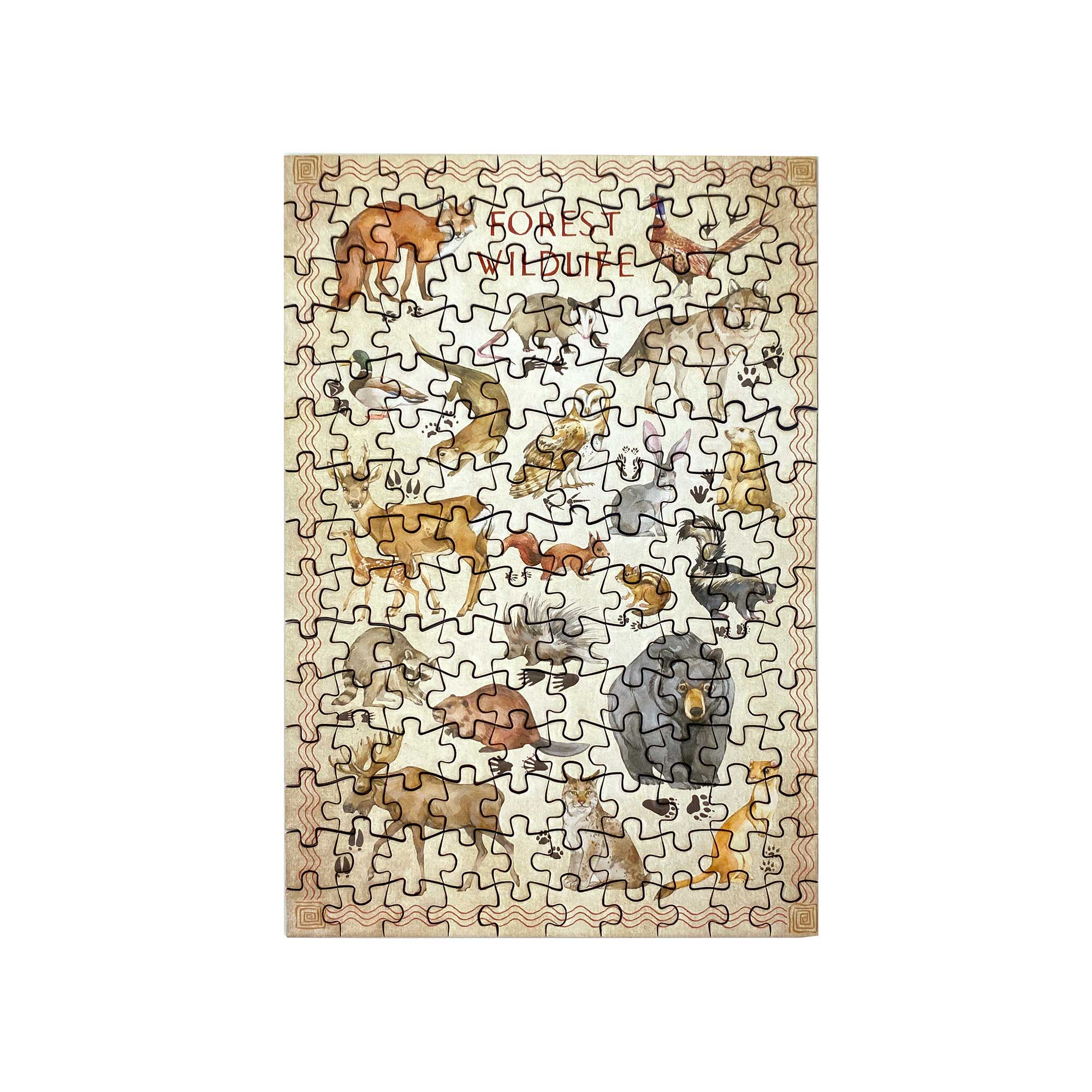 GSI Forest Wildlife puzzle mini 150 piese cort