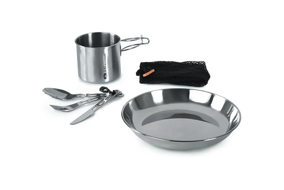 GSI Outdoors Glacier Stainless set vesela 1 persoana