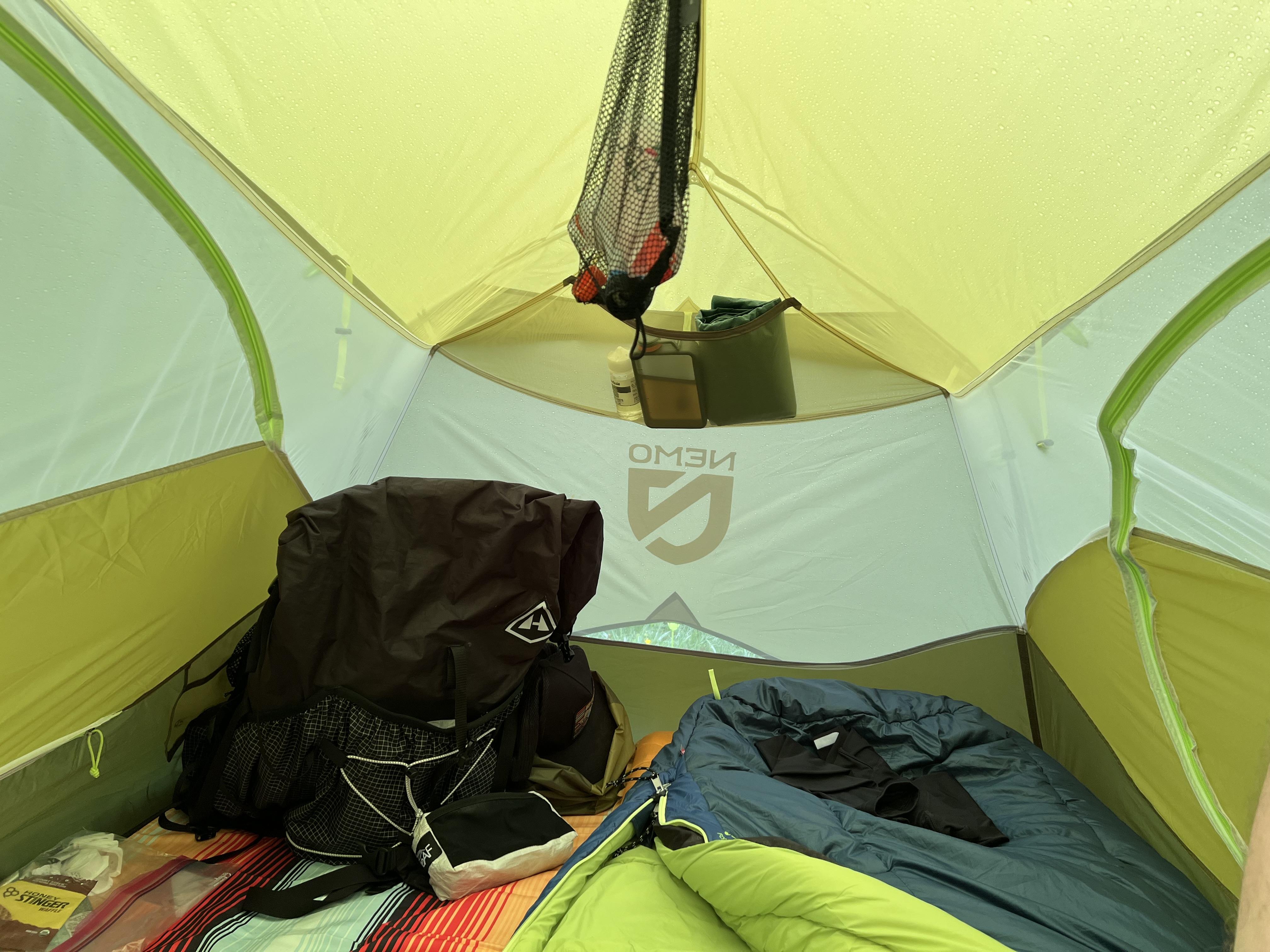 Nemo Aurora cort backpacking 2 persoane + footprint ușor