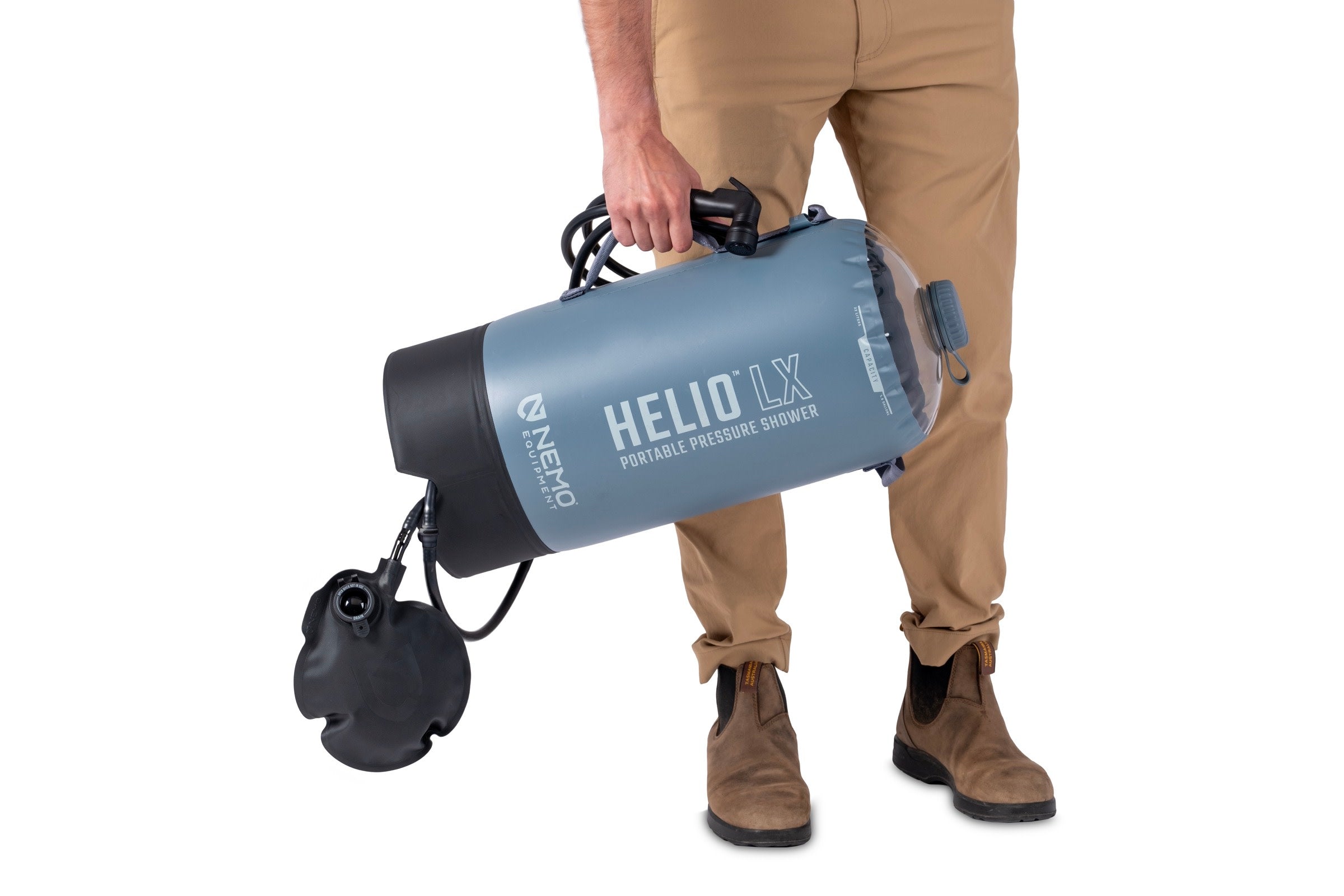 Nemo Helio LX duș portabil presiune 22L familie