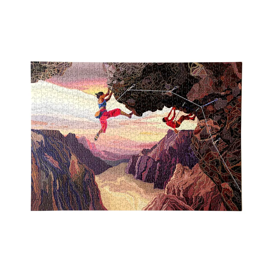 GSI Outdoors Climbers puzzle 1000 piese carton reciclat