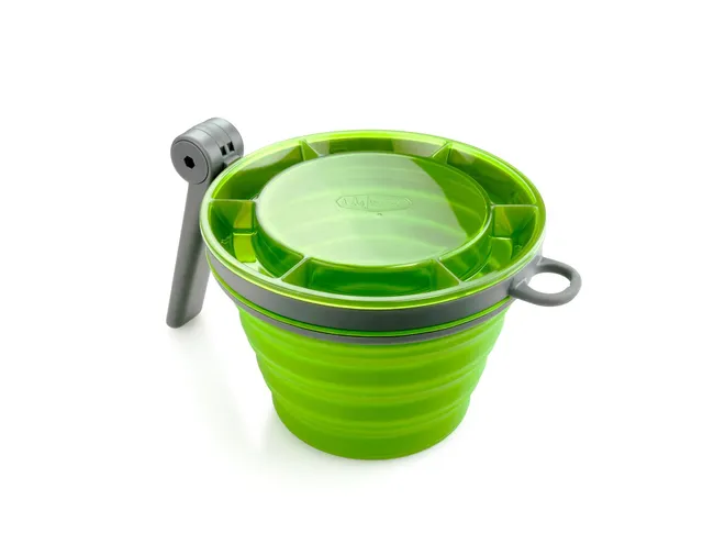 GSI Outdoors Fairshare cană pliabilă verde 650 ml