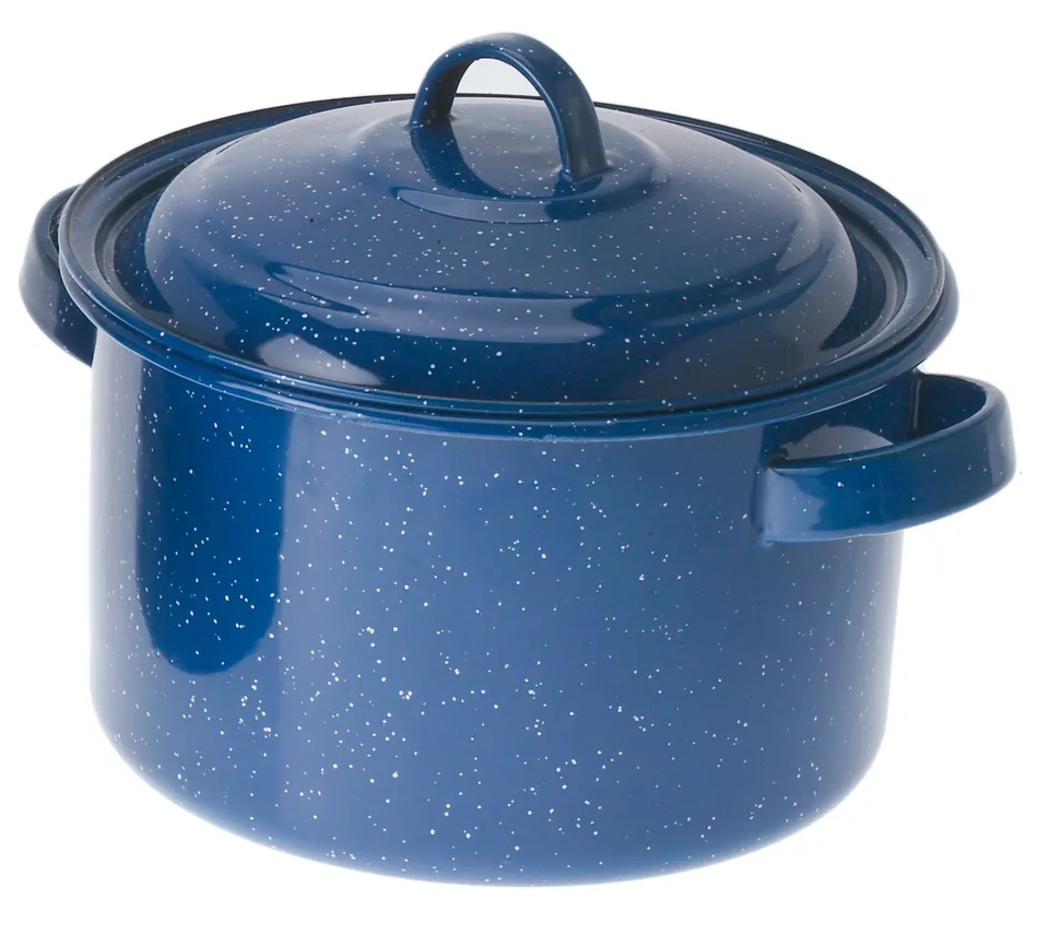 GSI Outdoors Enamelware oala supa 5,75Qt albastra