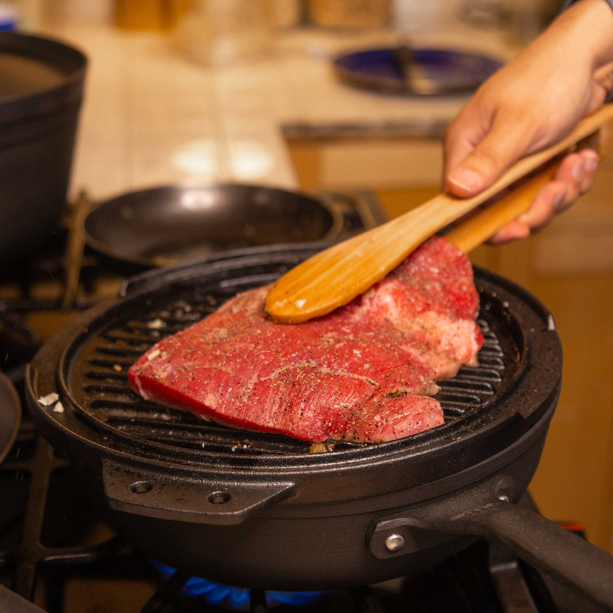 GSI Outdoors Guidecast set vase fontă 10 inch grill