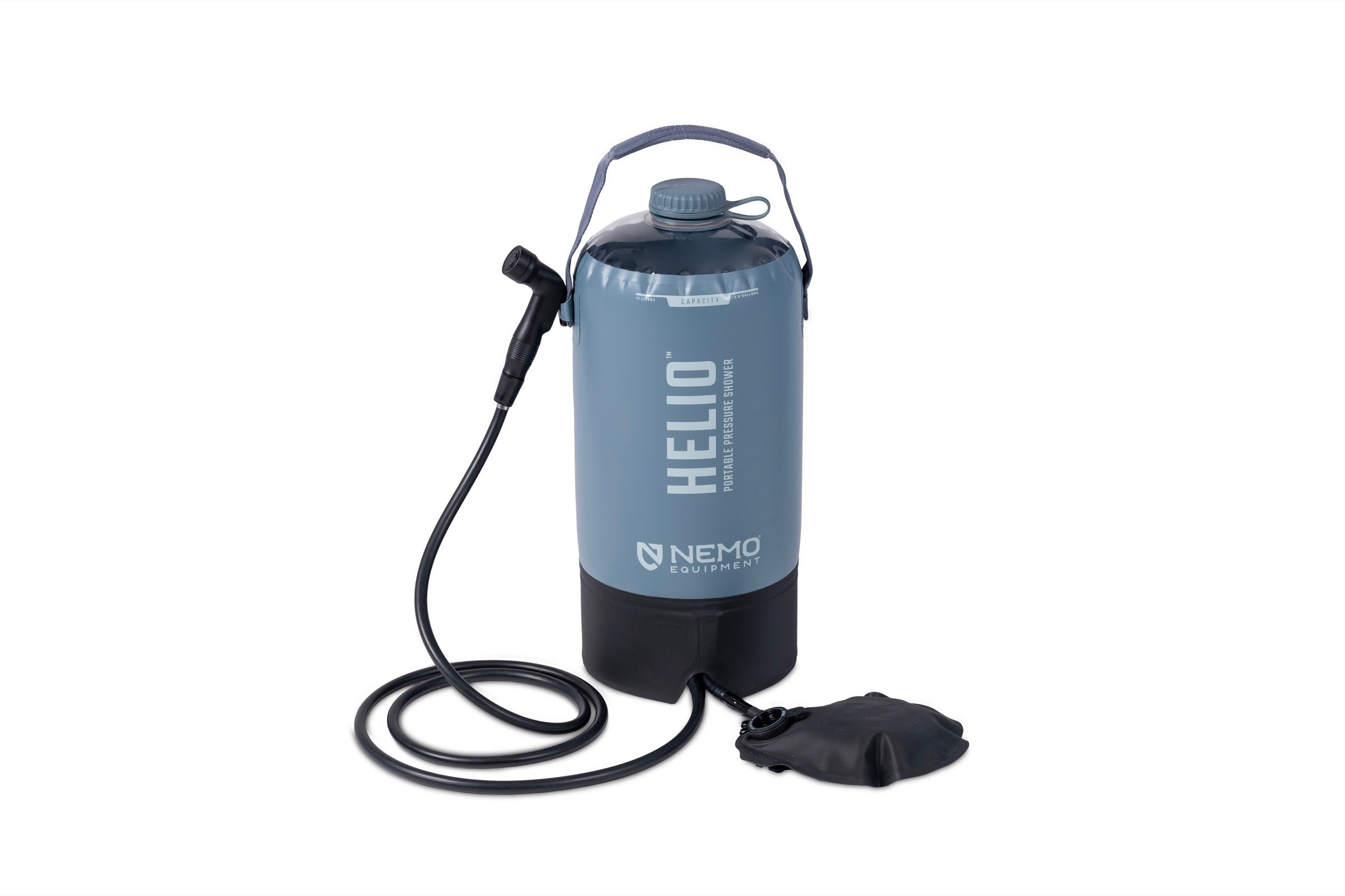 Nemo Helio duș portabil 11,3L pompă picnicior