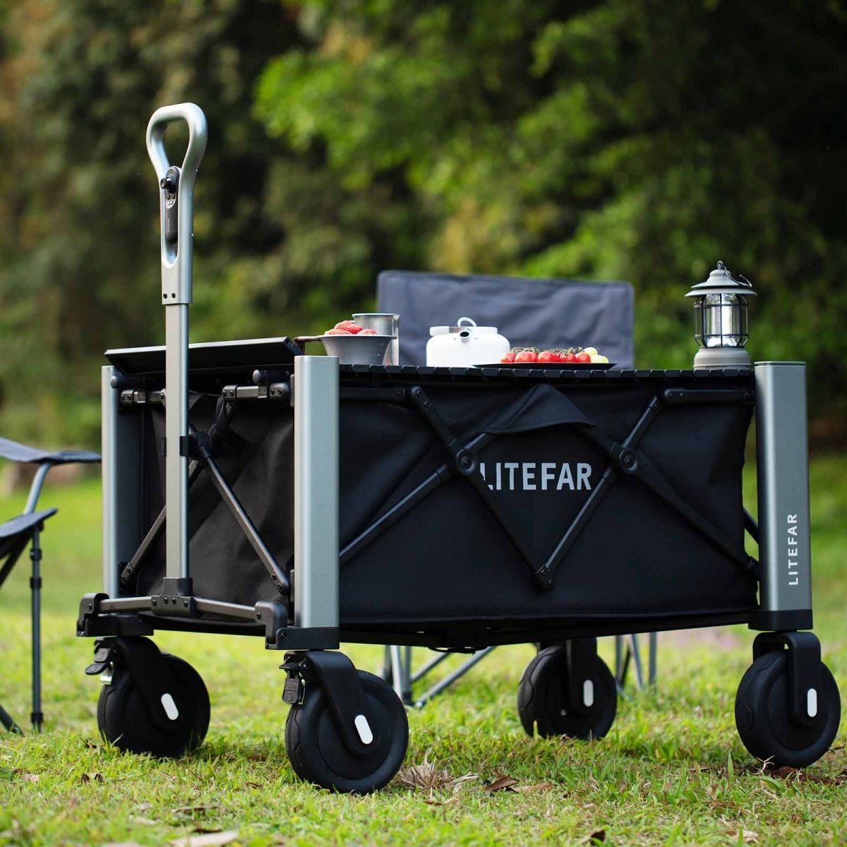LITEFAR Orion Smart Wagon Classic carucior negru