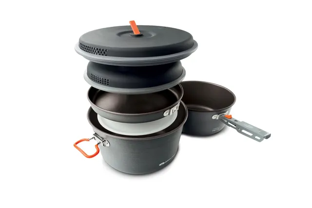 GSI Outdoors Pinnacle Ceramic Base Camper Large set oale