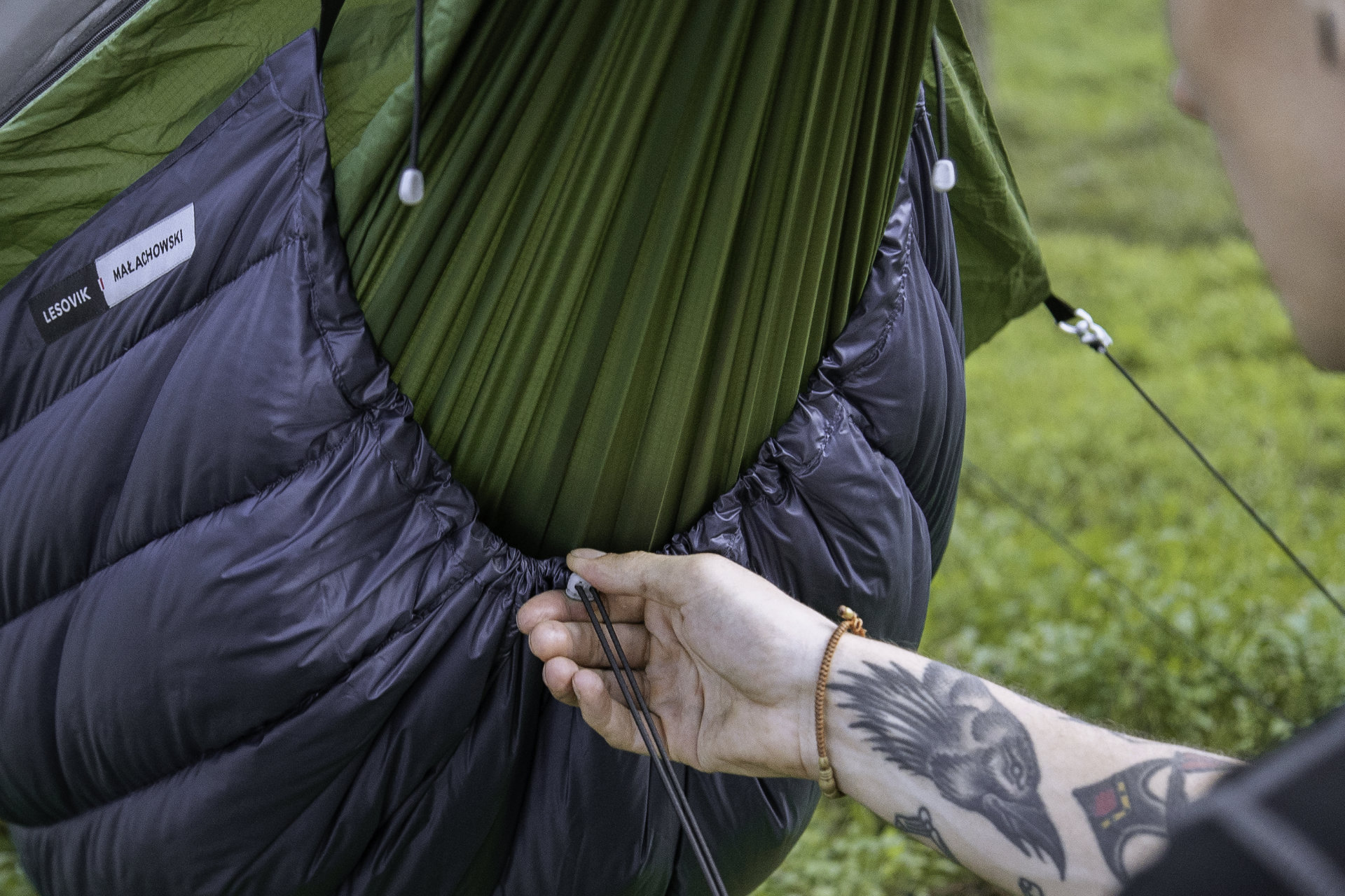 Lesovik Otul Beta 200 underquilt hamac puf 8-14°C