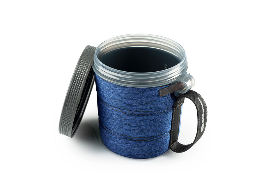 GSI Outdoors Fairshare Mug II cana camping gradata cu maneca