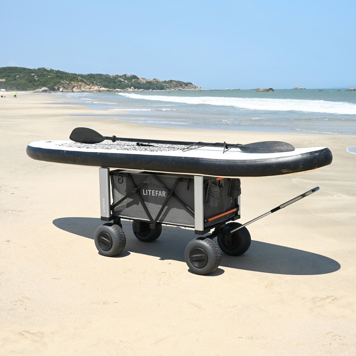 LITEFAR B1 Electric Beach Wagon cărucior electric plajă 150L