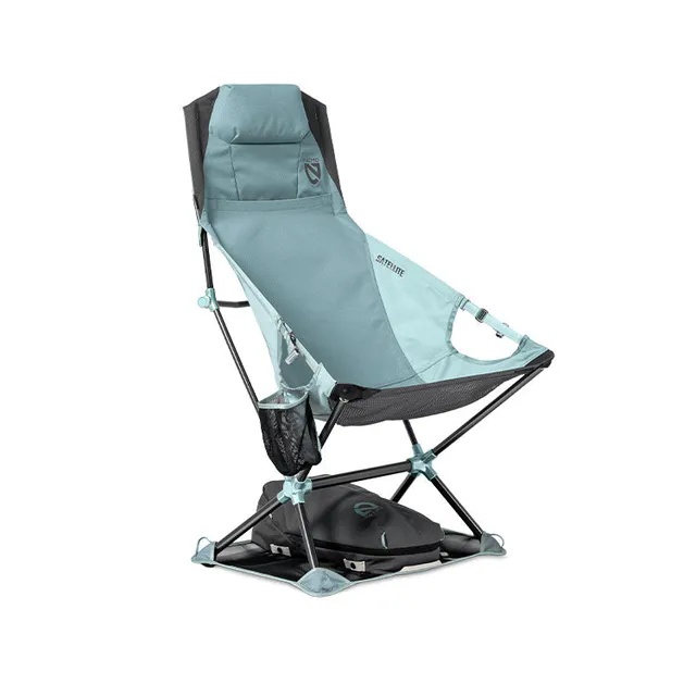 Nemo Satellite scaun camping reclinabil gri Quicksilver