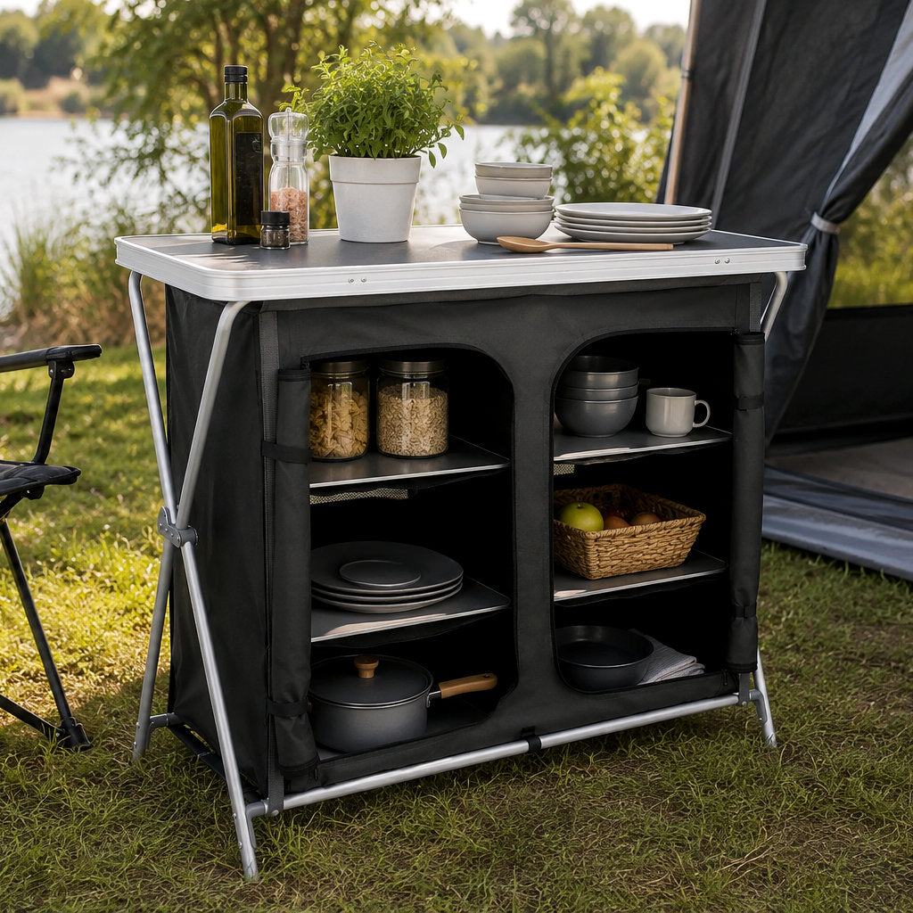 CampFeuer Dulap camping pliabil 110x47x90cm