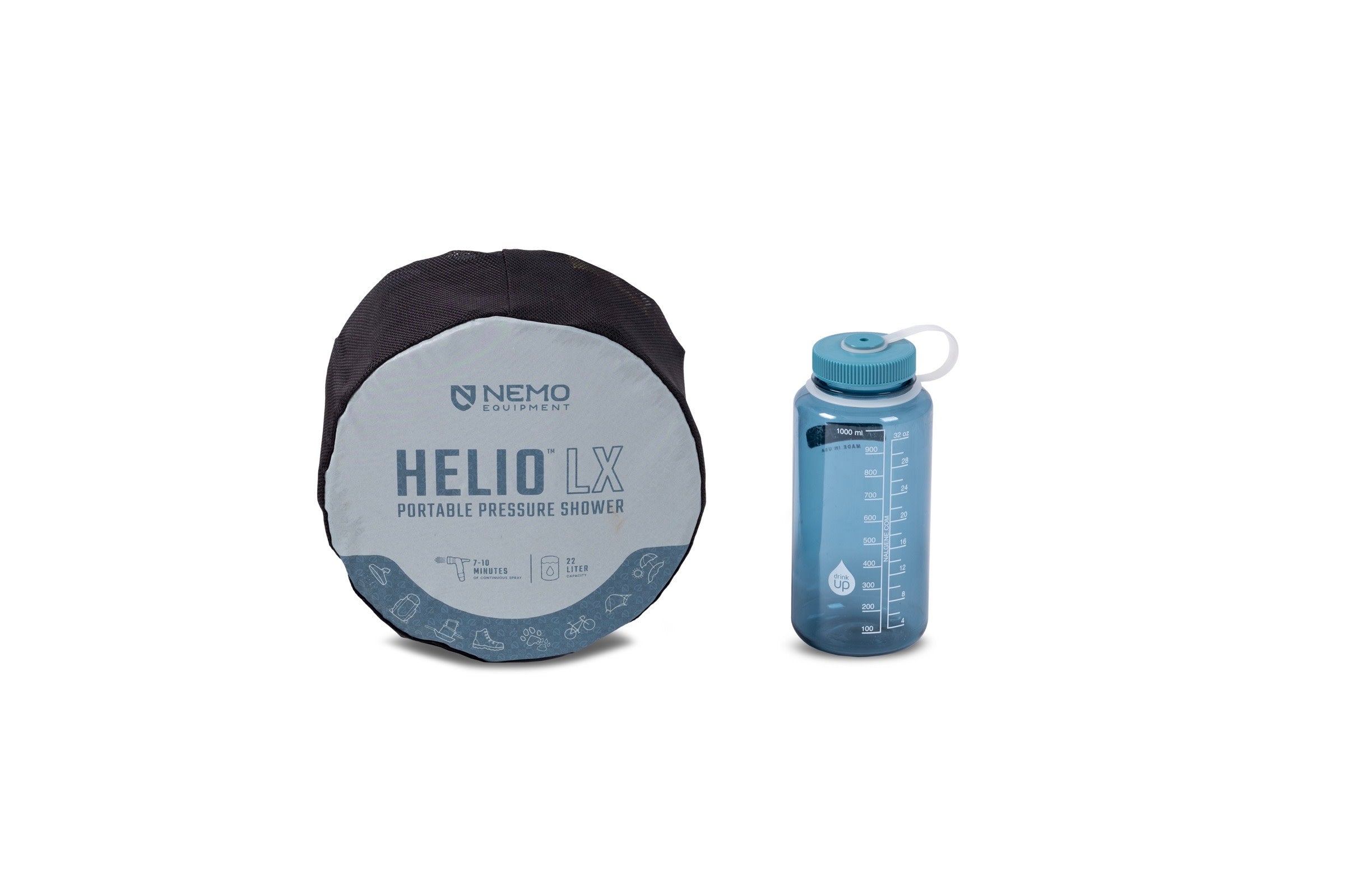 Nemo Helio LX duș portabil presiune 22L familie