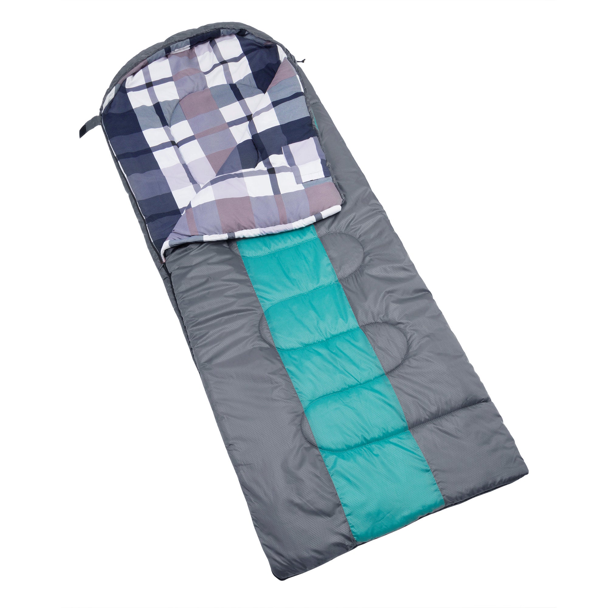 CampFeuer sac dormit pătură 220x85 gri petrol
