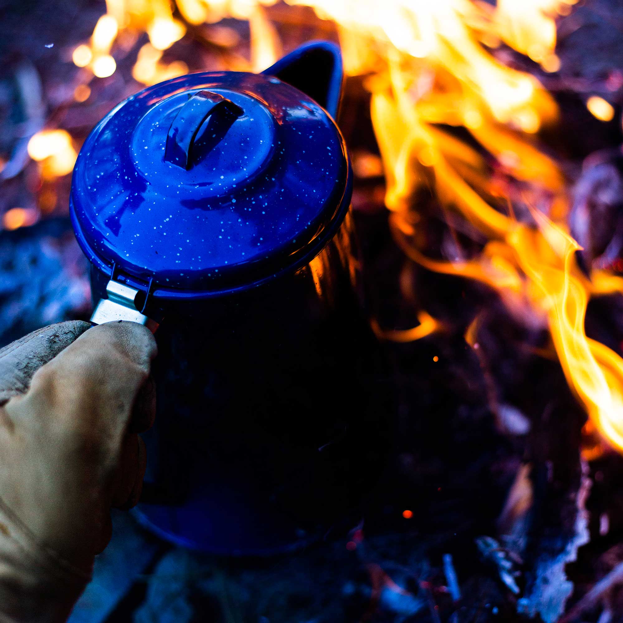 GSI Outdoors Enamelware Coffee Pot ceainic 8 cani emailat