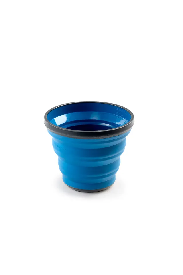 GSI Outdoors Escape Cup cana pliabila 15 oz albastra