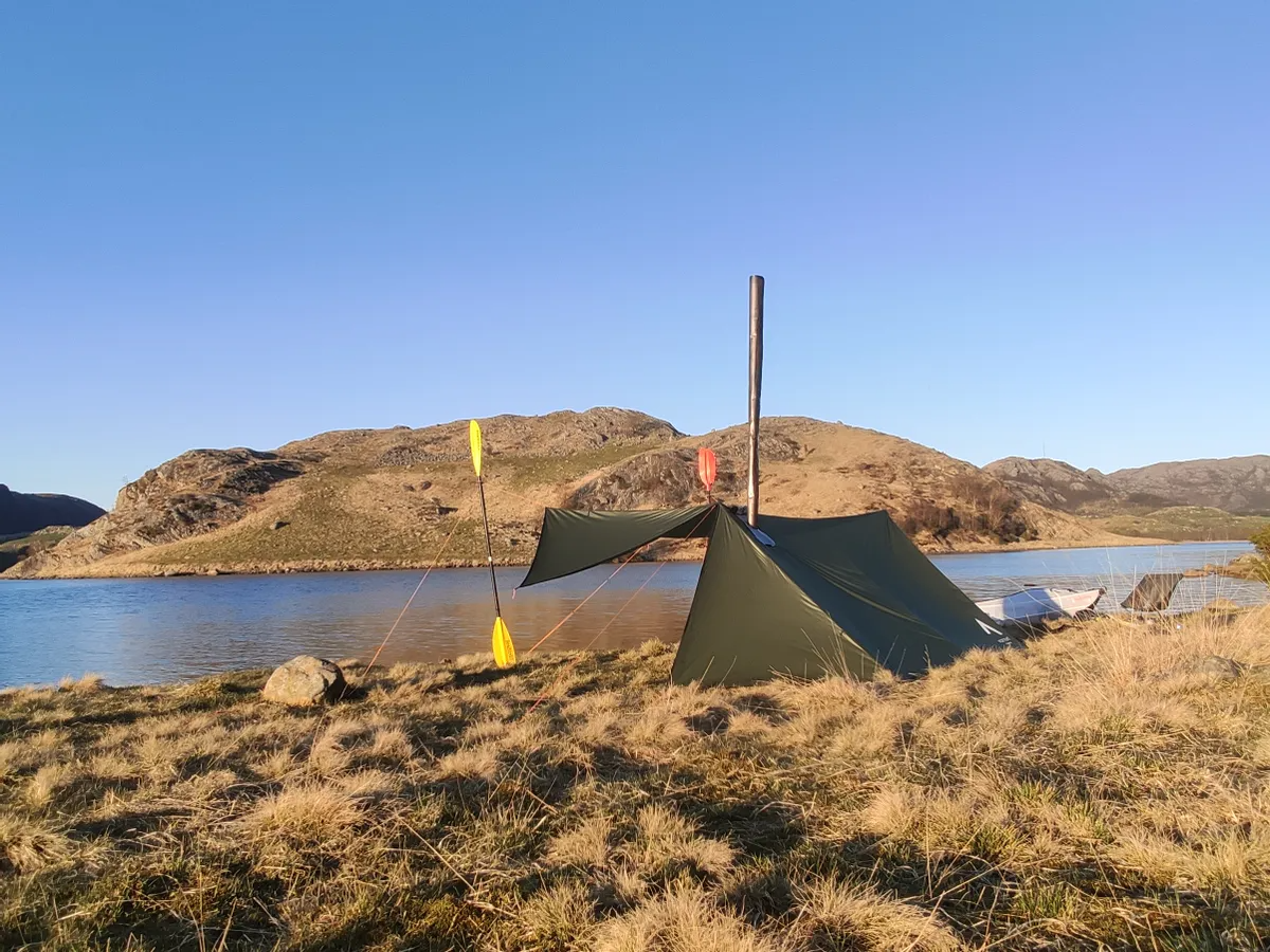 Nortent Bivuakk tarp 3 in 1 Stonegrey cu horn soba