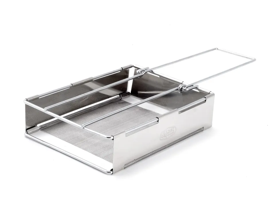 GSI Outdoors Glacier Stainless Toaster prajitor paine camping