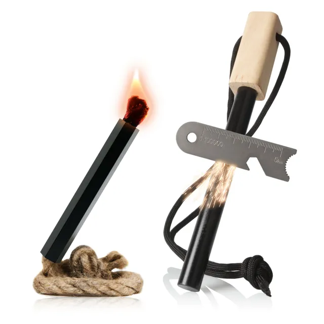 CampFeuer Set Amnar Foc Multi-Tool cu Iască