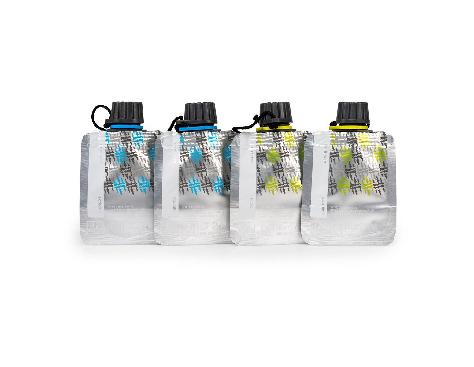 GSI Outdoors set 4 recipiente condimente 59ml moi