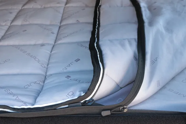 James Baroud Thermozip sistem lenjerie cort