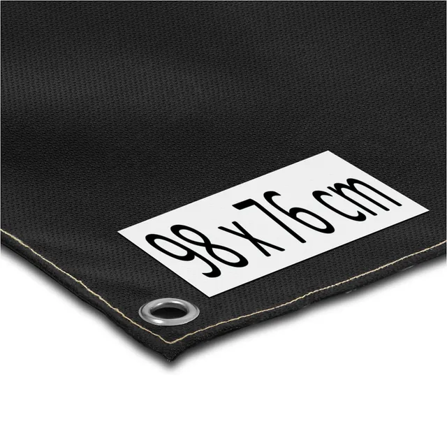 CampFeuer covoras protectie soba 98x76 cm negru