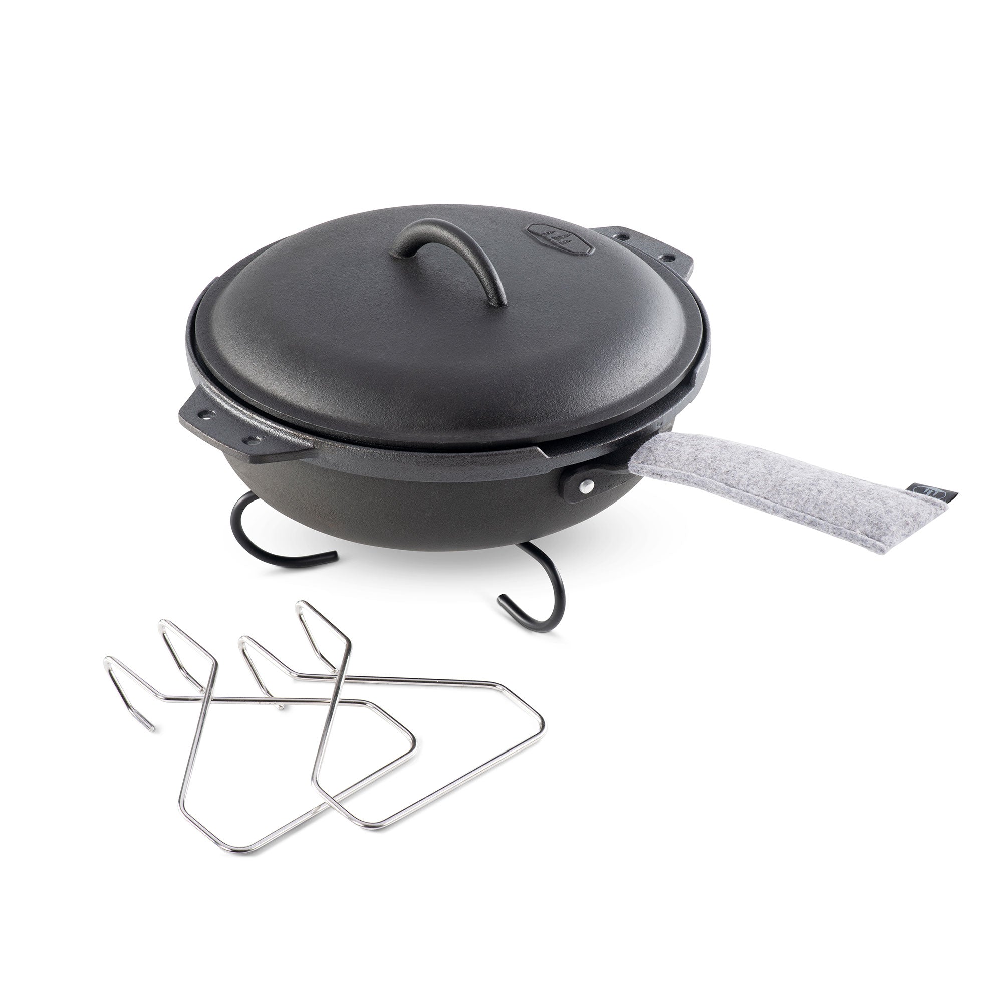 GSI Outdoors Guidecast set vase fontă 10 inch grill