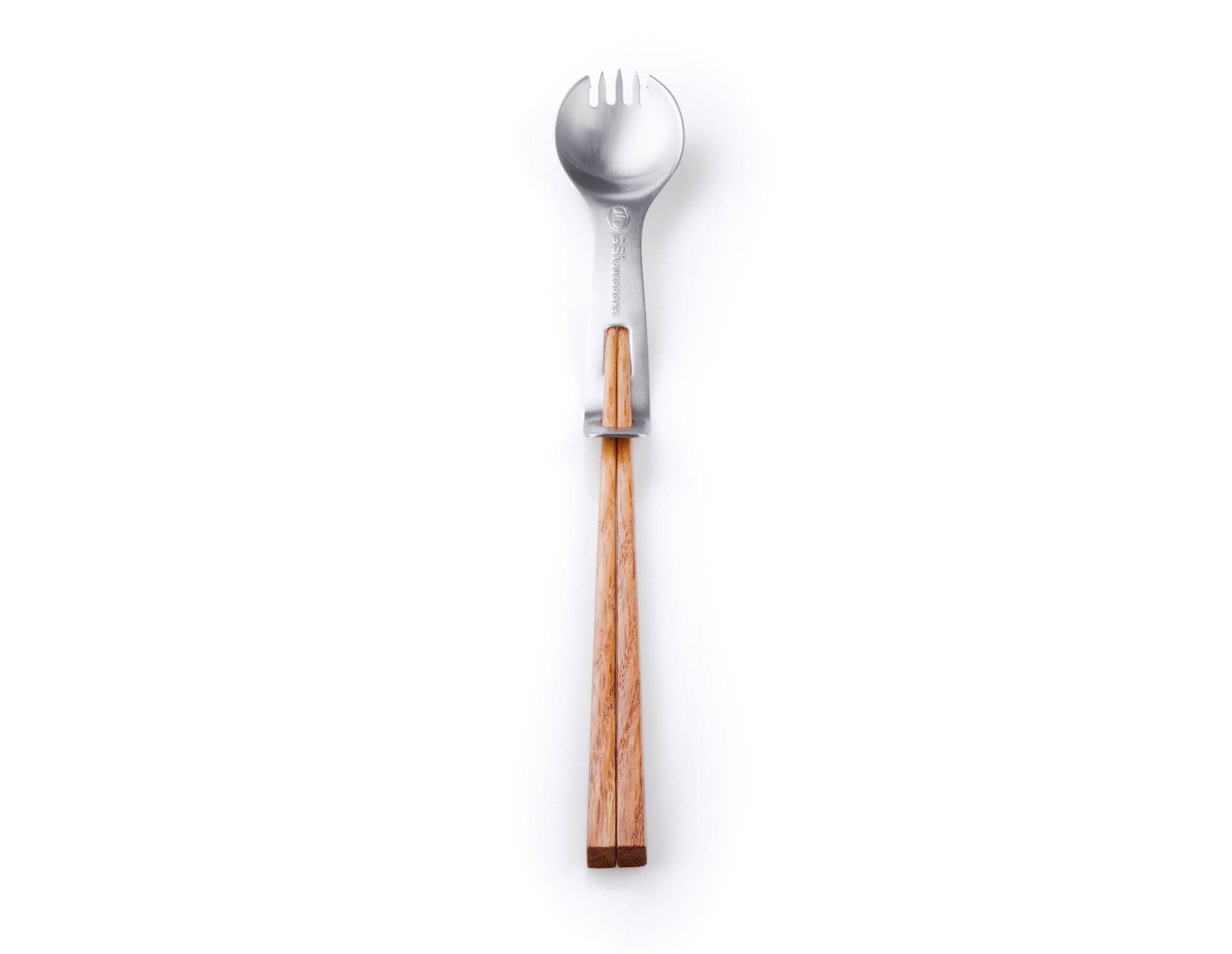 GSI Outdoors Glacier Stainless Spork + Sticks tacâm inox