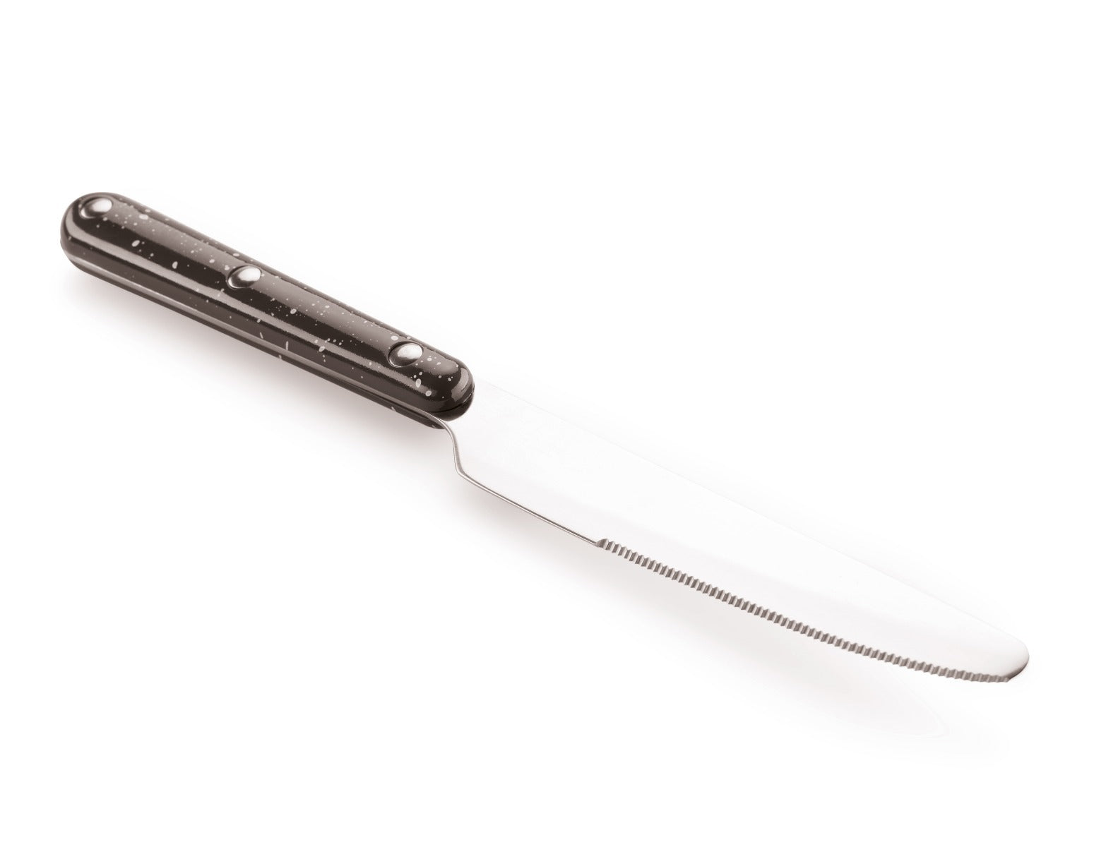 GSI Outdoors Pioneer cutit emailat negru tacam