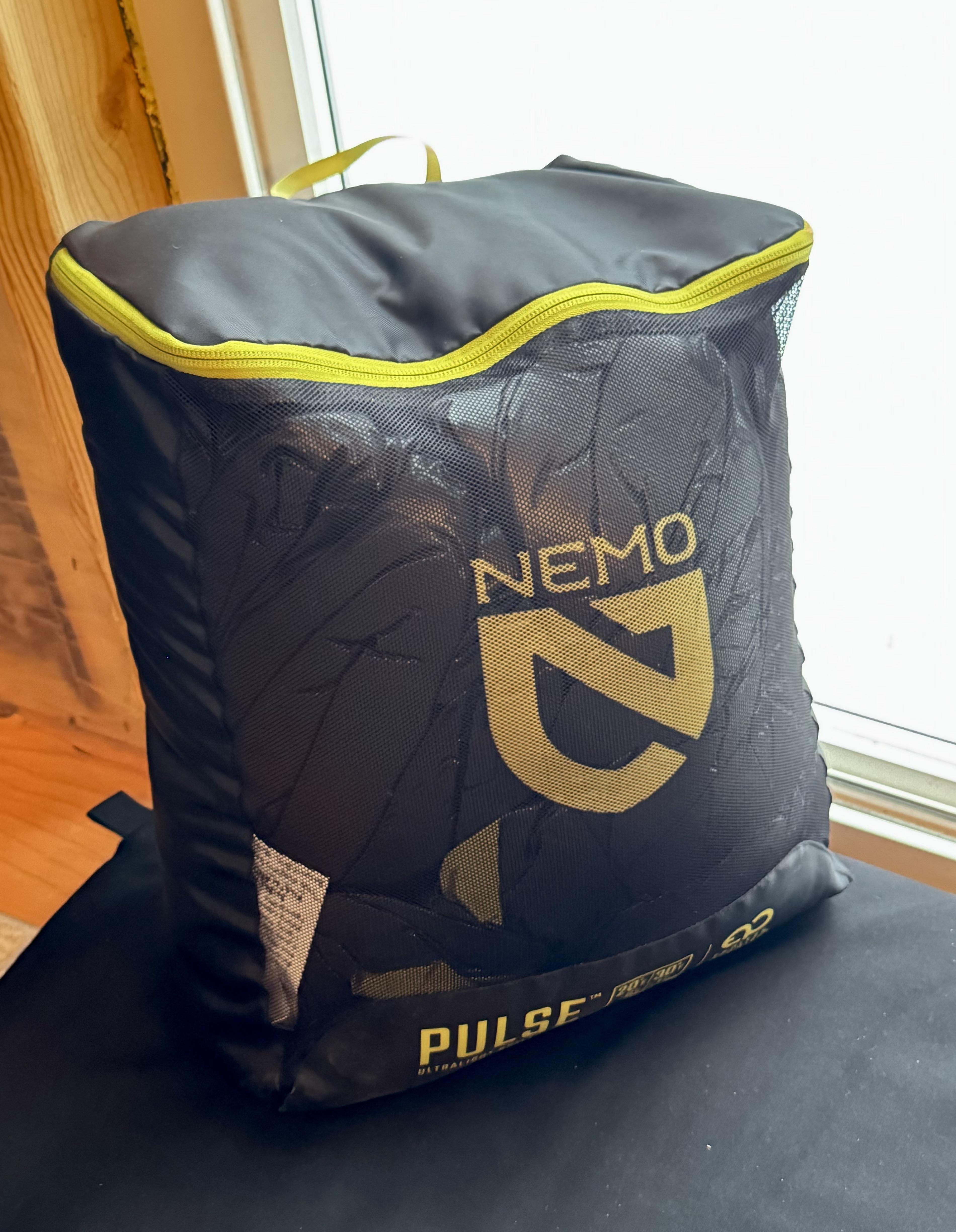 Nemo Pulse quilt puf Regular 1000FP ultralight