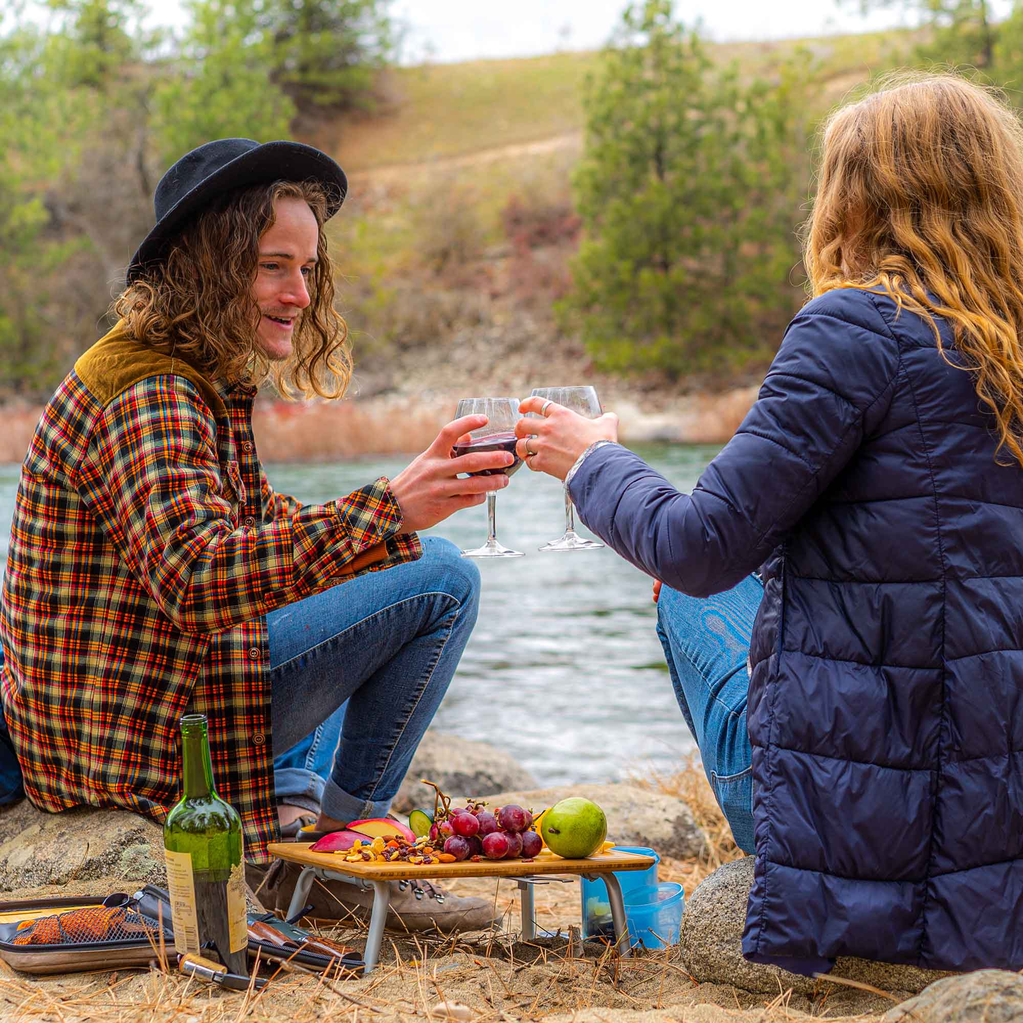GSI Outdoors Rakau masă picnic bambus pliabilă