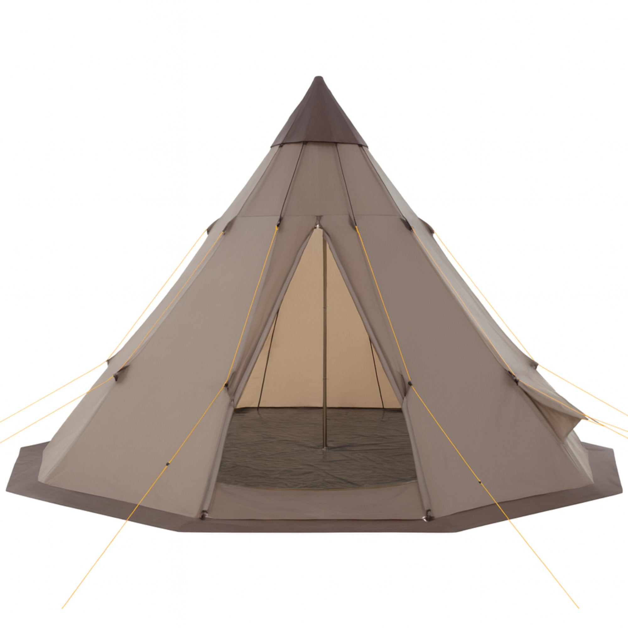 CampFeuer Spirit cort tipi 4 persoane maro 3000 mm