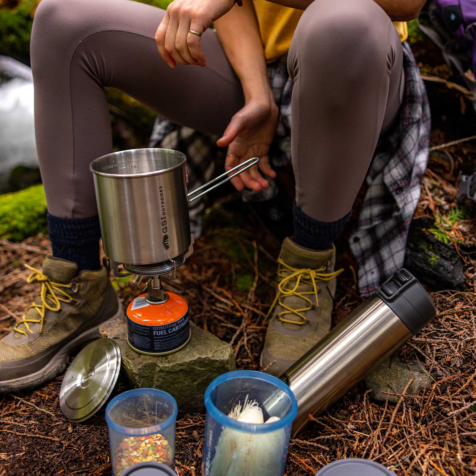 GSI Outdoors Glacier set oale camping Dualist 2 pers