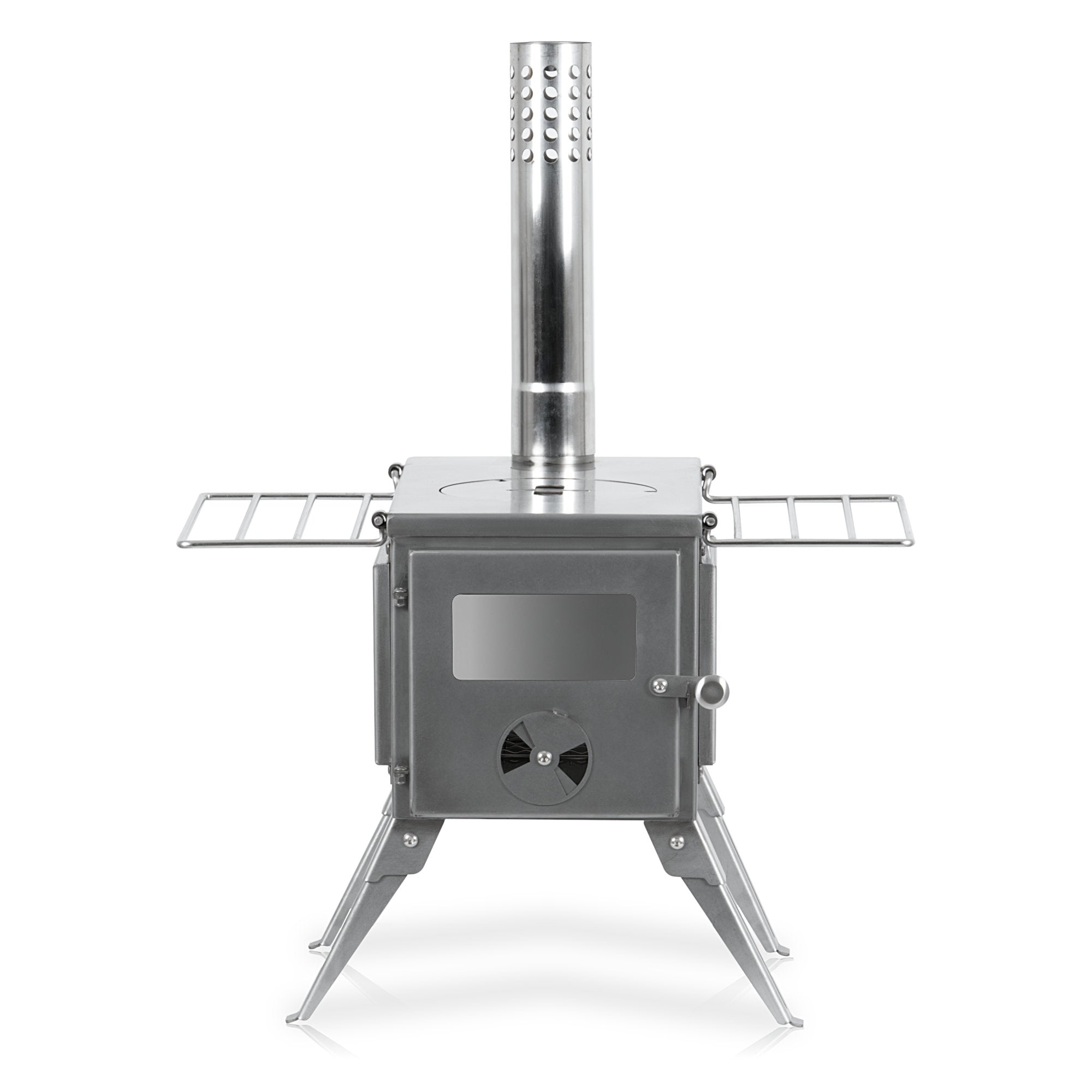 CampFeuer soba cort inox 51,5x42x216 cm cu plita