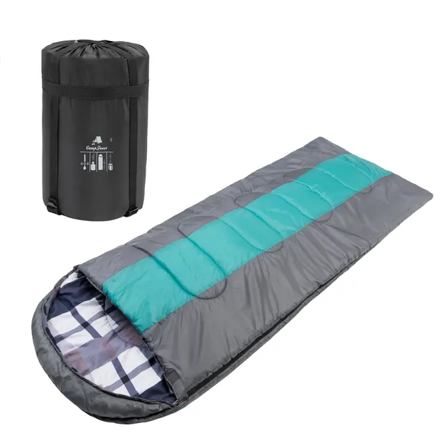 CampFeuer sac dormit pătură 220x85 gri petrol