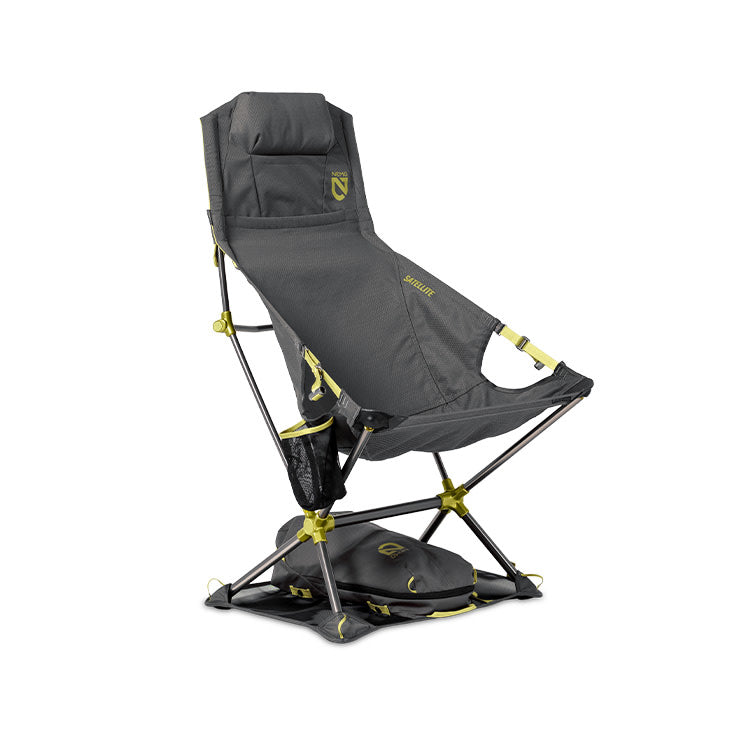 Nemo Satellite scaun camping reclinabil gri Quicksilver