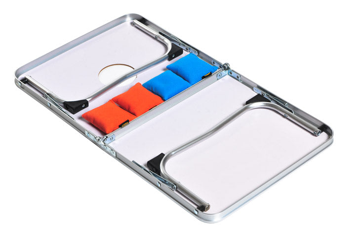GSI Outdoors Cornhole set joc si mese camping 2in1
