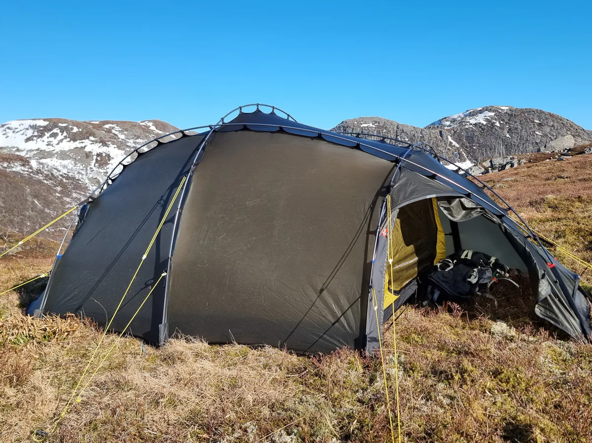 Nortent Vern 3 cort 3 persoane armygreen cu cos soba