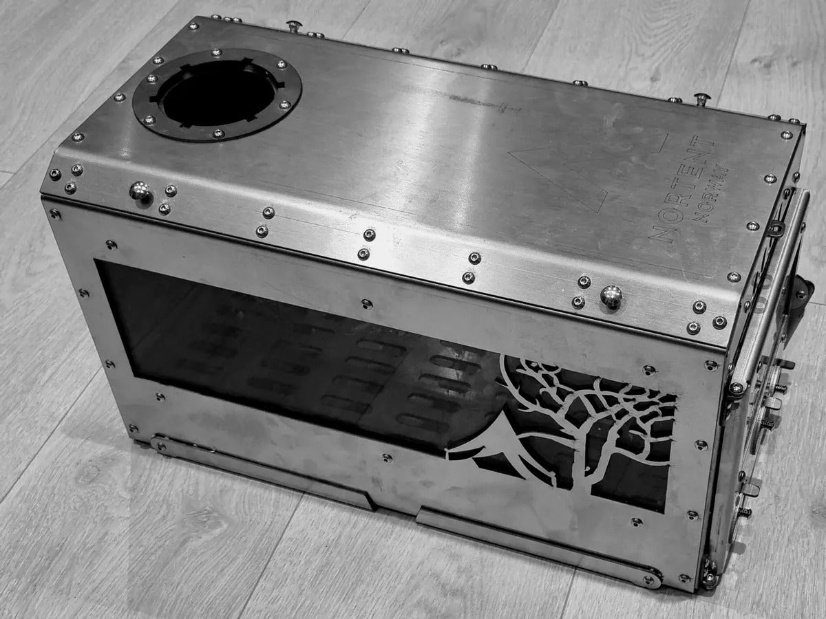 Nortent Stainless Soba cort otel inoxidabil cu rafturi 17 kg